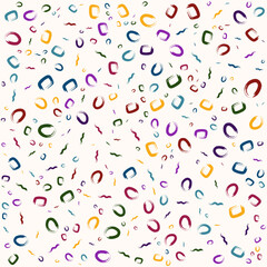 ILLUSTRATION ABSTRACT PATTERN BACKGROUND PASTEL COLOR WITH GRUNGE PAINT TEXTURE. DISTRESS DIRTY ROUGH DESIGN VECTOR