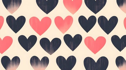 valentine heart pattern background