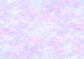 Fototapeta premium Light Purple and Pink Crayon Texture Background（明るい紫とピンクのクレヨン風パステルテクスチャ背景）