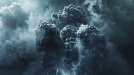 Naklejka premium clouds in the sky