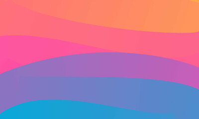 Abstract background and wallpaper with colorful waves and rainbow shades.