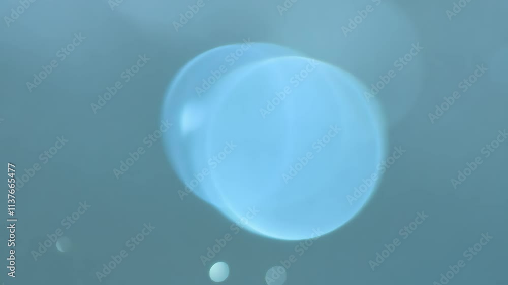 Leinwandbilder bright circular reflections create a soft atmosphere in a serene setting with gentle light nuances
