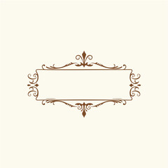 Ornaments collection in vintage style