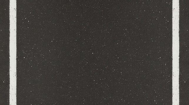 Intricate Asphalt Texture with White Lines: A Detailed Look at Roadway Design