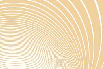 simple abstract cream color thin to thick wavy line pattern a gold background with a white and orange striped pattern