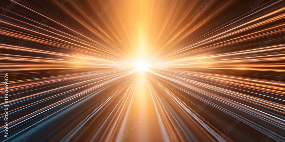 Poster a burst of light with rays emanating outward, creating a dynamic and vibrant visual effect. concept 