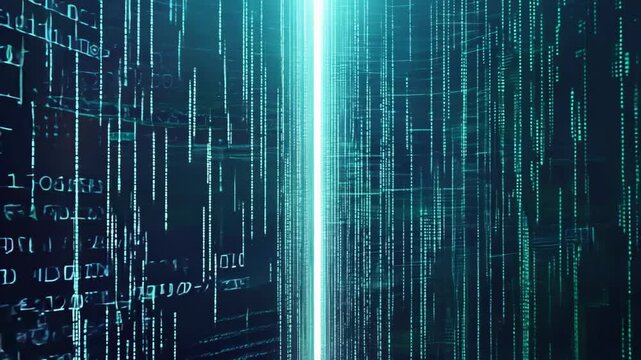 Exploring futuristic digital data streams in an immersive virtual environment
