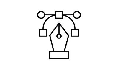 graphic design icon or logo design isolated sign symbol vector illustration