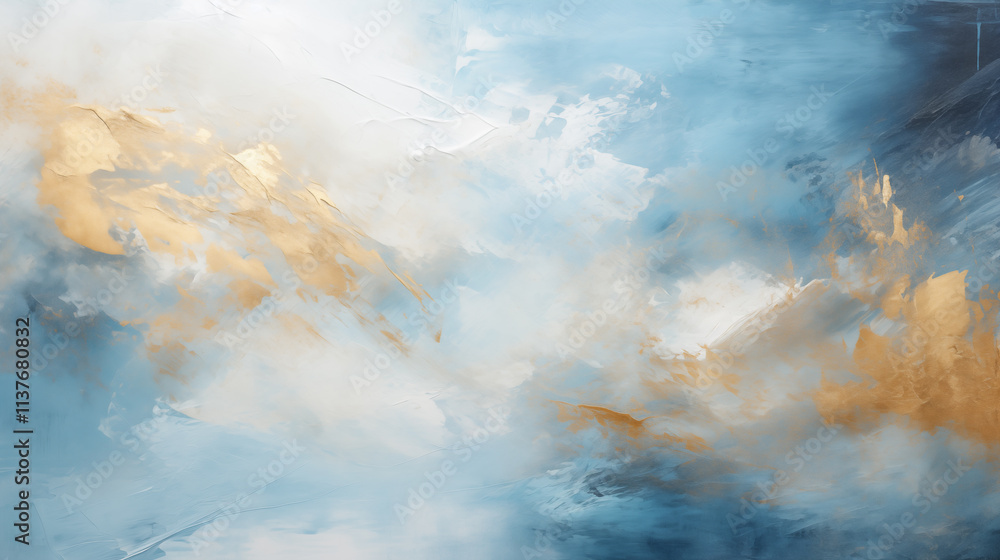 Aufkleber  Marble effect background. Fluid art texture. Backdrop with abstract mixing paint effect. Mixed paints for interior poster.