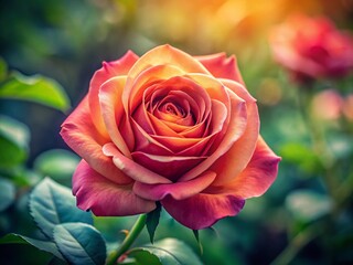Stunning Red Rose Closeup, Beautiful Bloom, Single Rose, Flower Photography, Floral Image, Botanical Photography, Rose Background, Nature Photography, Garden Rose, Romantic Rose, Pink Rose, 