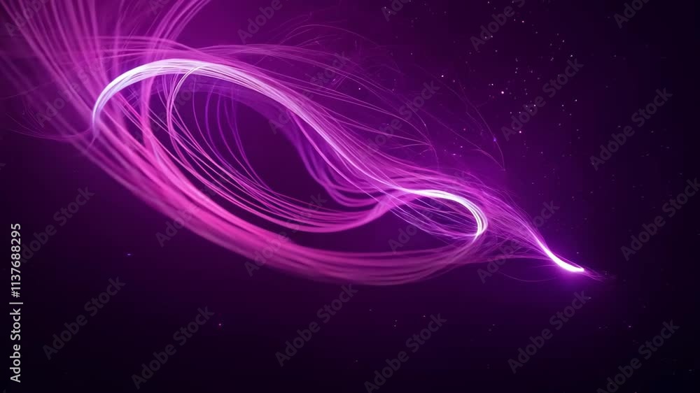 Poster exploring mesmerizing patterns of light and color in a vibrant abstract display online