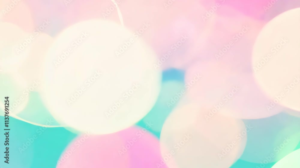 Poster colorful abstract background with soft bokeh effects creating a dreamy atmosphere for relaxation or 