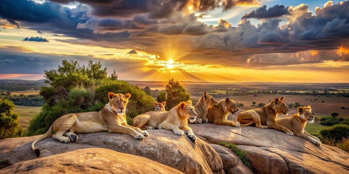 Pride Of Lions