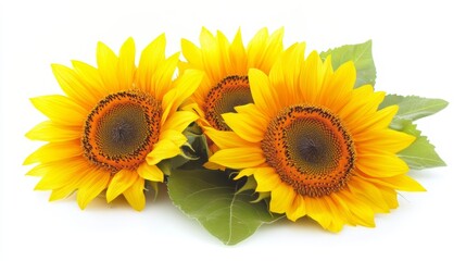 Obraz premium Radiant Sunflowers: Burst of Summer Sunshine