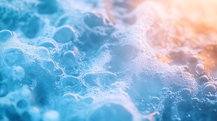 Light blue water texture with gentle ripples brig abstract background