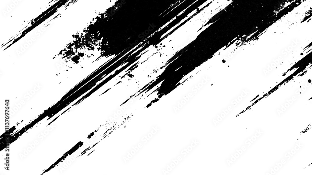 Poster abstract grunge texture of black paint. a layer for use in design.