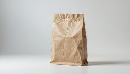 paper bags on a white background