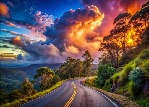 Surreal New England Highway: Dorrigo to Armidale, NSW - Dreamlike Landscape Photography