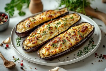 Abstract neural network in a high-tech, neon-lit environment.. Beautiful simple AI generated image