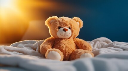 Teddy Bear Comfort. Generative AI