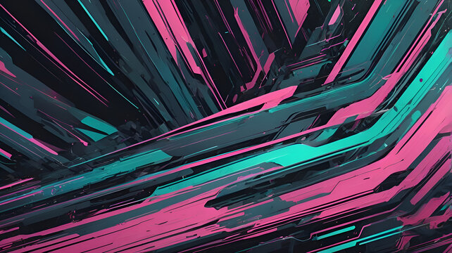 Futuristic Error Texture
