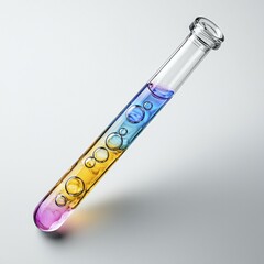 Colorful Liquid in Test Tube Science | Abstract backgrounds