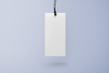 Clothing label mockup png transparent