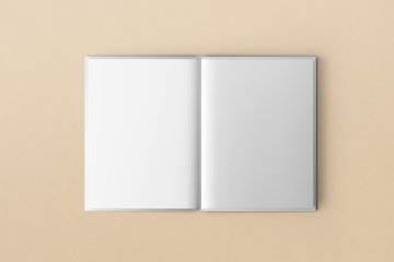 Book png mockup, editable transparent design