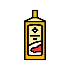 polishing compound car care color icon vector. polishing compound car care sign. isolated symbol illustration