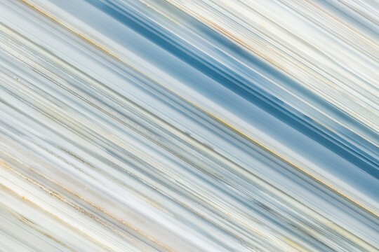 Macro of Linear Patterns in Whitcomb Creek Geode from Oregon