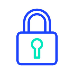 Padlock Vector Icon Design Illustration