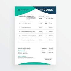 business invoice template