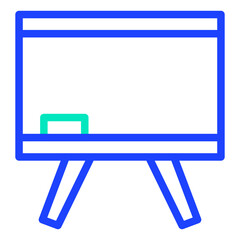 Chalkboard Vector Icon Design Illustration