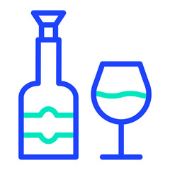 Wine Vector Icon Design Illustration