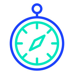 Compass Vector Icon Design Illustration