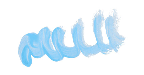 Light blue brush strokes