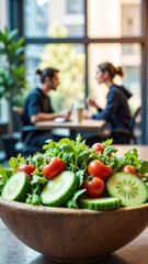 Productivity boost: nutritious food promoting employee health in offices
