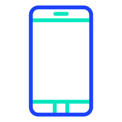 Mobile phone Vector Icon Design Illustration