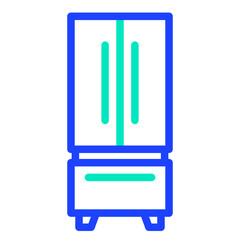 Refrigerator Vector Icon Design Illustration