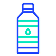 Water bottle Vector Icon Design Illustration