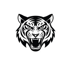 tiger head vector
