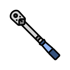 torque wrench car repair tool color icon vector. torque wrench car repair tool sign. isolated symbol illustration