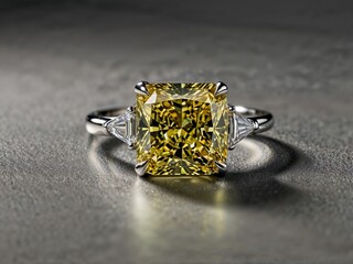 ring with diamonds
