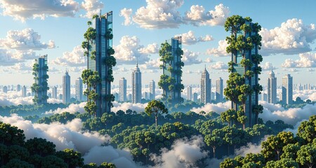 panorama of the city