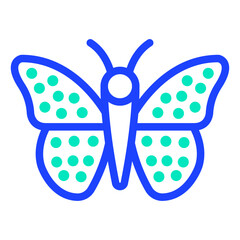 Fototapeta premium Butterfly Vector Icon Design Illustration