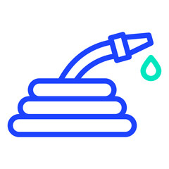 Water hose Vector Icon Design Illustration