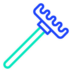 Rake Vector Icon Design Illustration