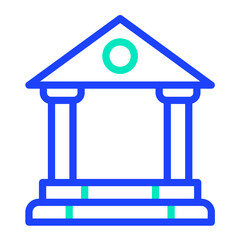 Bank Vector Icon Design Illustration
