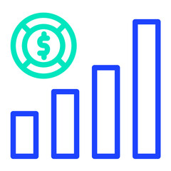 Economy Vector Icon Design Illustration