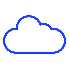 Cloud Vector Icon Design Illustration